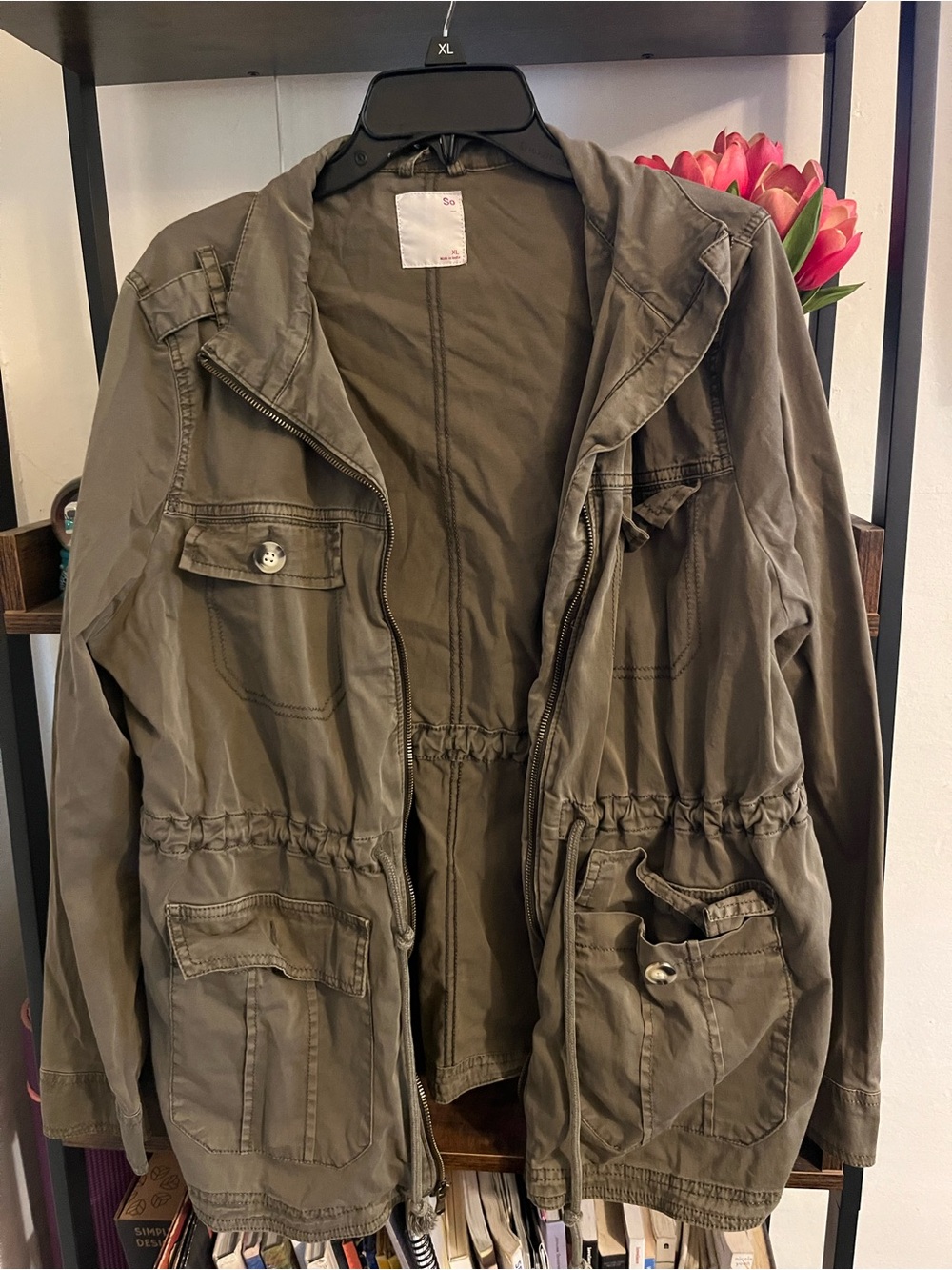 Sonoma Olive Green Utility Jacket